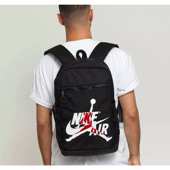 Nike Air Jordan Jumpman Logo Classic Backpack Gym Bag Large Laptop
